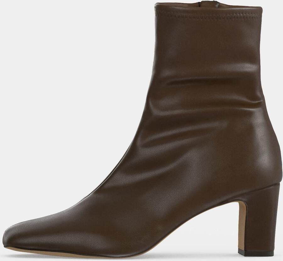 ALDO Enkellaarsjes 'KAYIA' chocoladebruin