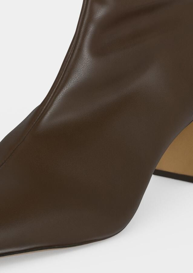 ALDO Enkellaarsjes 'KAYIA' chocoladebruin - Foto 4