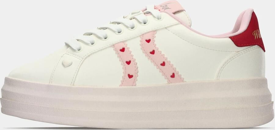 ALDO Sneakers laag 'ADORES' rosa rood wit