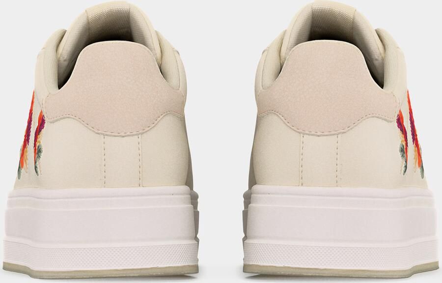 ALDO Sneakers laag 'GLENORAN' donkeroranje pink vuurrood offwhite - Foto 4