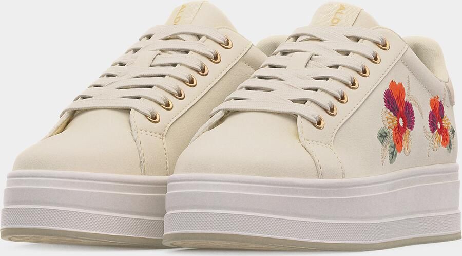 ALDO Sneakers laag 'GLENORAN' donkeroranje pink vuurrood offwhite - Foto 5