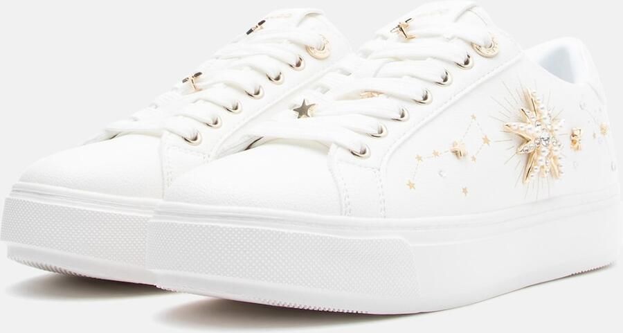 ALDO Sneakers laag 'STARBRIGHT' goud wit - Foto 3