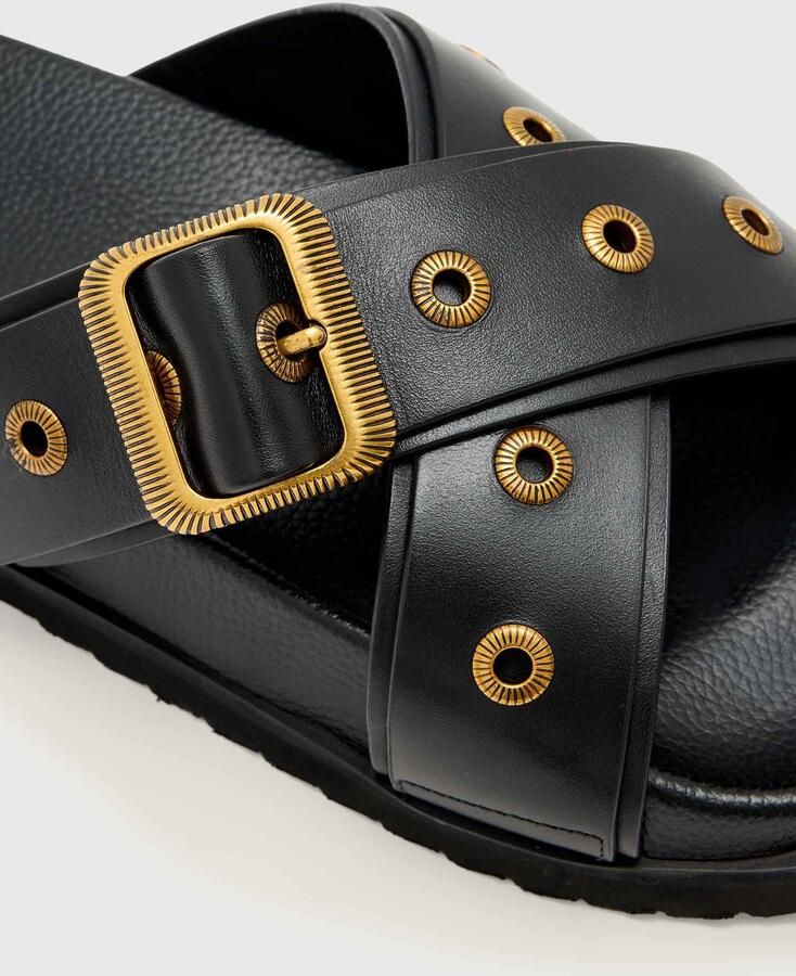 AllSaints Muiltjes 'SUKI WESTERN' zwart - Foto 2