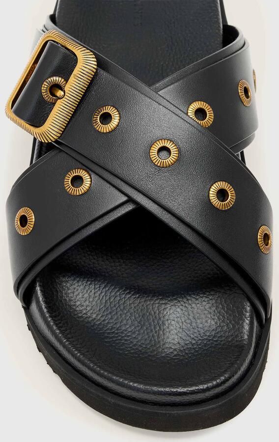 AllSaints Muiltjes 'SUKI WESTERN' zwart - Foto 3