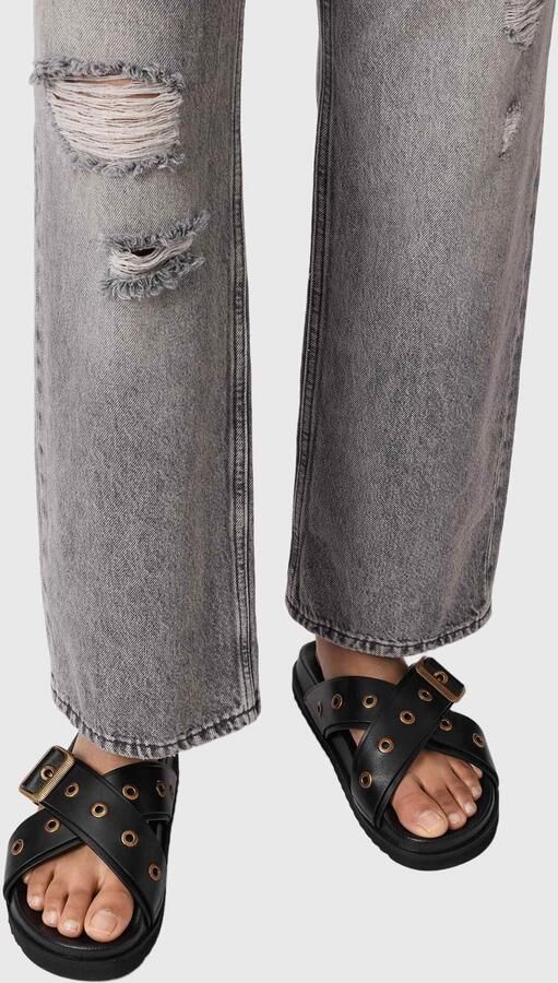 AllSaints Muiltjes 'SUKI WESTERN' zwart - Foto 4