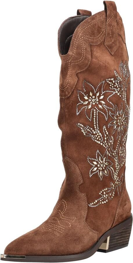 Alma En Pena Cowboylaarzen camel