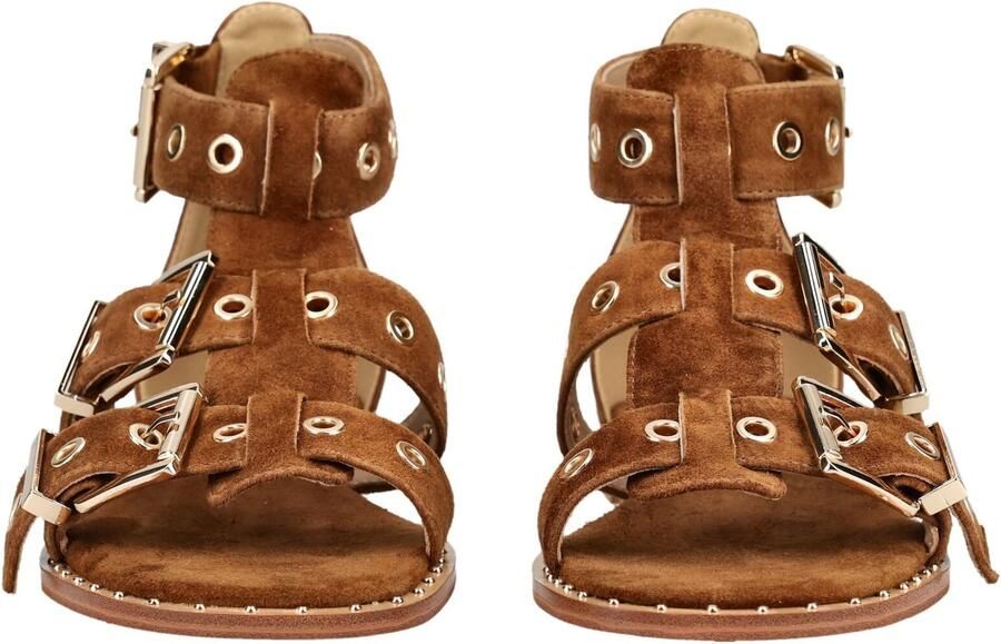 Alma En Pena Sandalen met riem beige bruin - Foto 4
