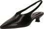 ALOHAS Eros Zwarte Leren Pumps Black Dames - Thumbnail 2
