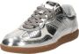 ALOHAS Tb.490 Rife Shimmer Zilver Crème Leren Sneakers Gray Dames - Thumbnail 3