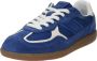 ALOHAS Tb.490 Rife Sheen Blauw Leren Sneakers Blue Dames - Thumbnail 3
