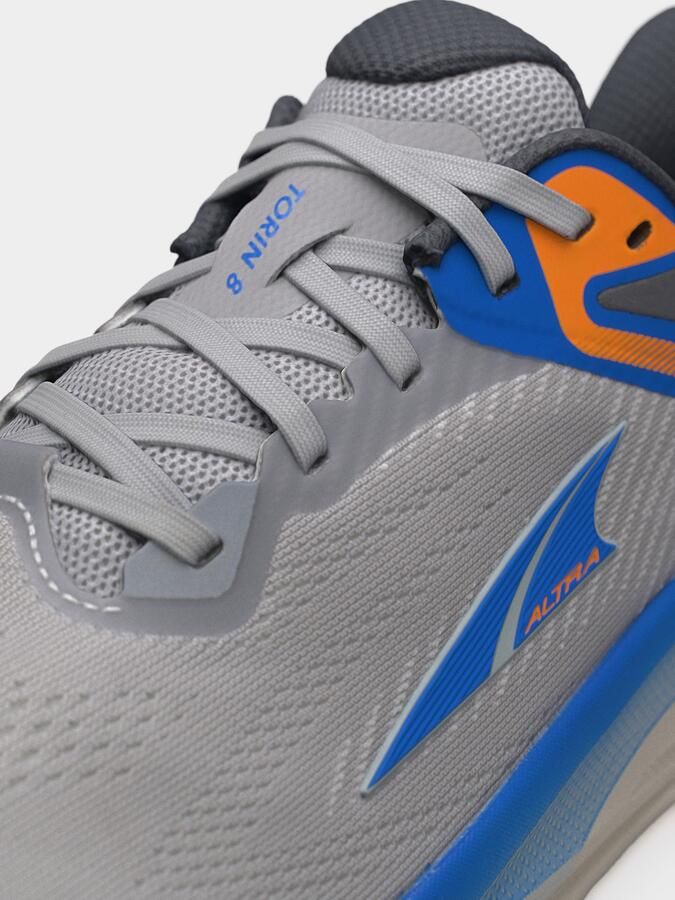Altra Loopschoen 'TORIN 8' royal blue koningsblauw grijs donkergrijs oranje - Foto 3