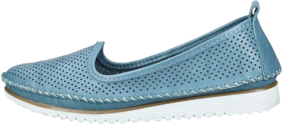 ANDREA CONTI Ballerina blauw denim - Foto 6