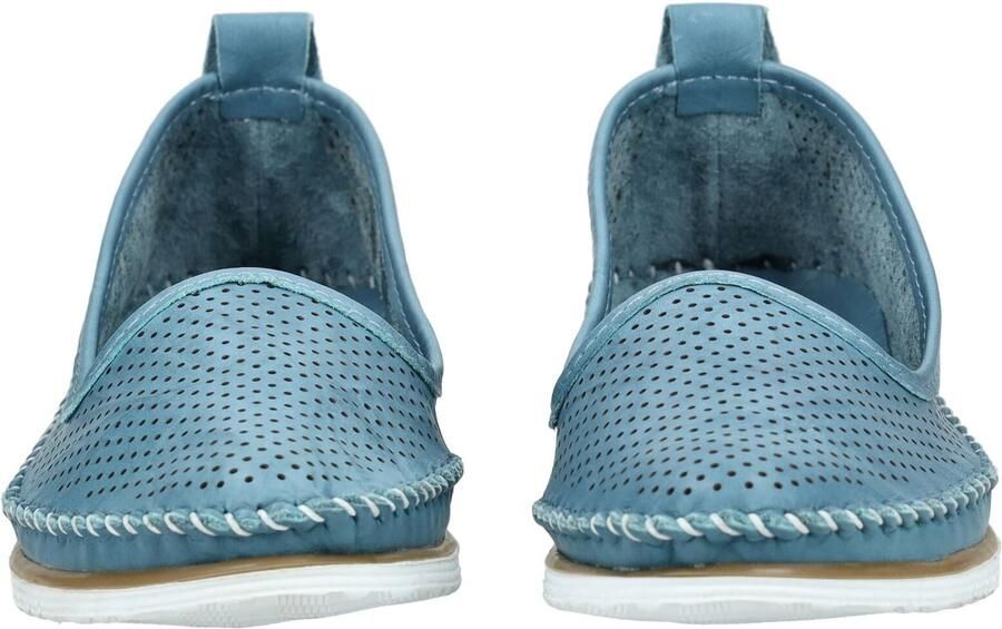 ANDREA CONTI Ballerina blauw denim - Foto 3