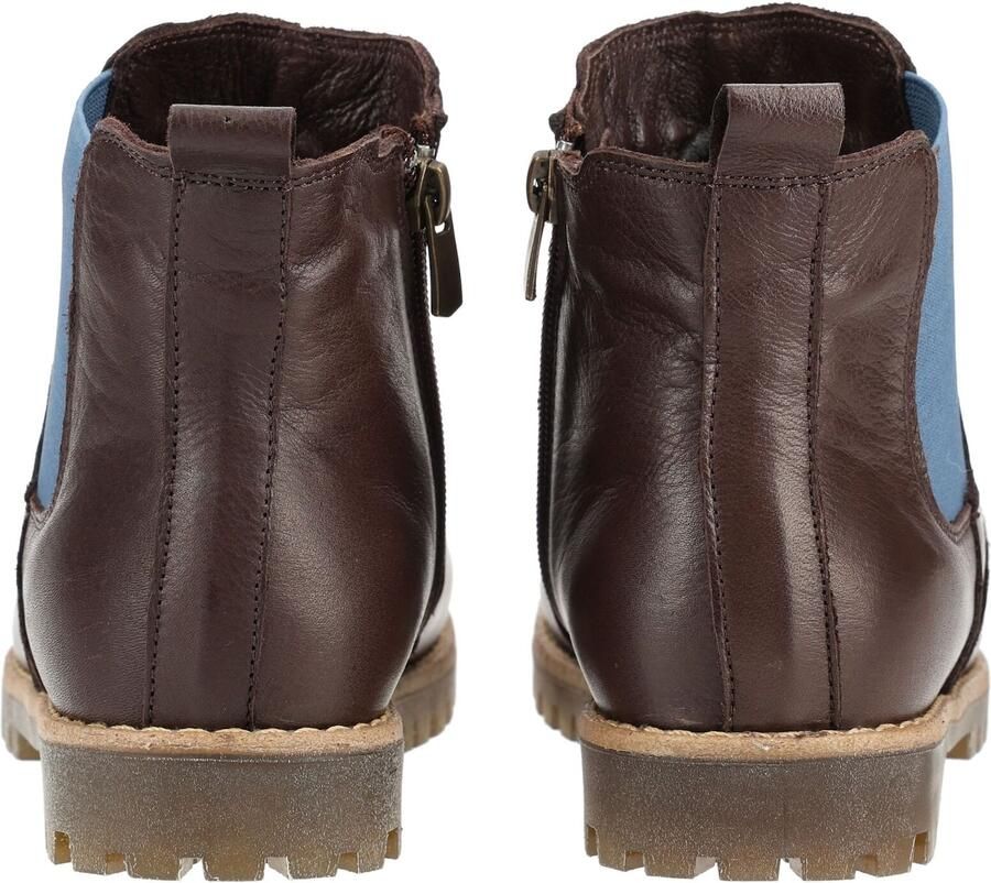 Andrea Conti Chelsea-laarzen voor dames leer 0342846 2147 bruin - Foto 4
