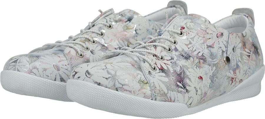 ANDREA CONTI Sneakers laag groen zilver wit - Foto 5
