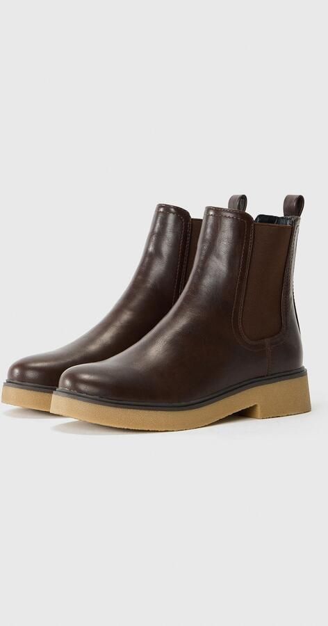 Anna Field Chelsea boots donkerbruin - Foto 5