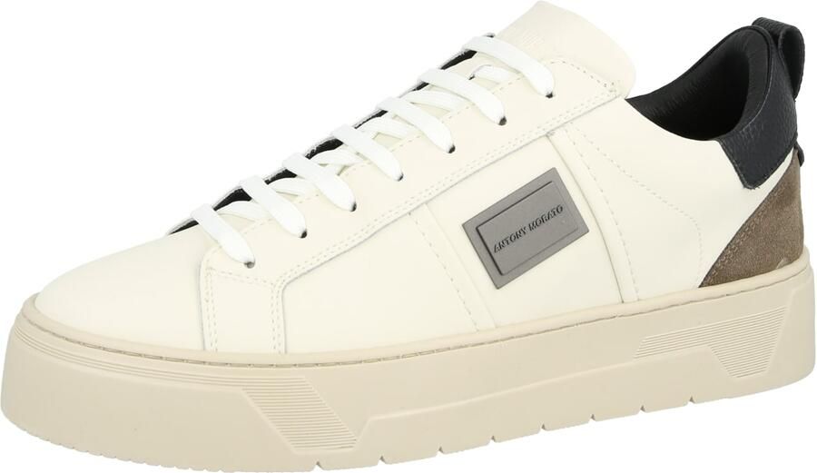 ANTONY MORATO Sneakers laag crème olijfgroen zwart