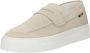 Antony Morato Witte Leren Slip-On Mocassin Rubberen Zool White Heren - Thumbnail 4