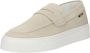 Antony Morato Witte Leren Slip-On Mocassin Rubberen Zool White Heren - Thumbnail 2