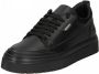 Antony Morato Leren sneakers met plateauzool model 'FLINT IN CALF' - Thumbnail 6