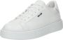 Antony Morato Leren sneakers met labeldetail model 'ARTEM IN TUMBLED LEATHER' - Thumbnail 3