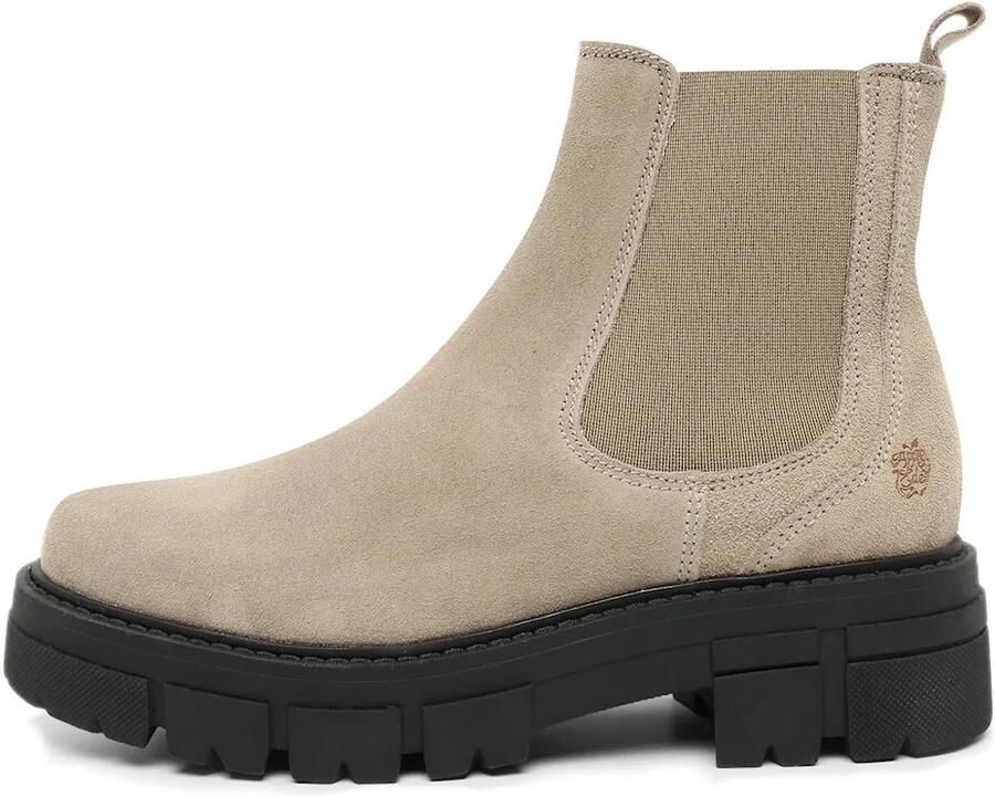 Apple of Eden Chelsea boots 'CALIFORNIA' beige
