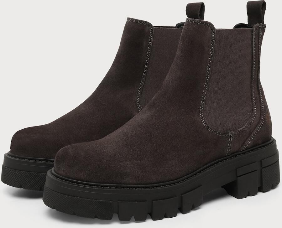 Apple of Eden Chelsea boots 'CALIFORNIA' chocoladebruin - Foto 4