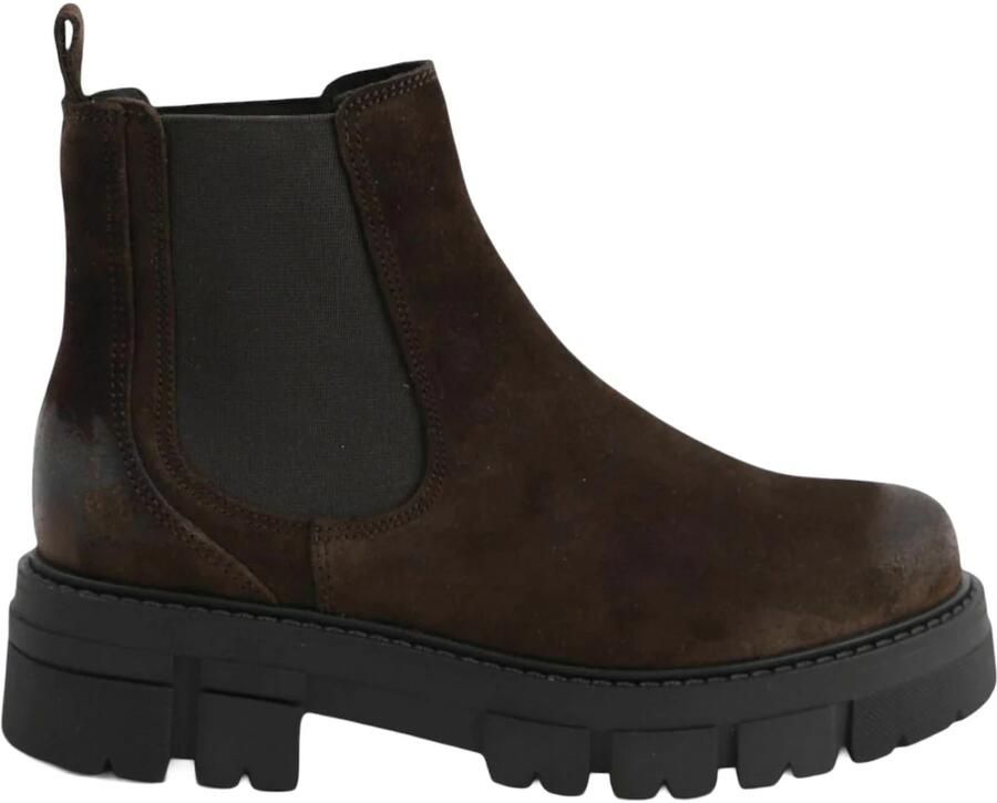 Apple of Eden Chelsea boots 'CALIFORNIA' chocoladebruin - Foto 2