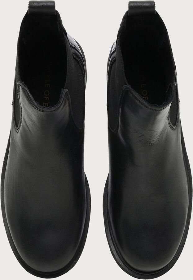 Apple of Eden Chelsea boots 'CANNES' zwart - Foto 4