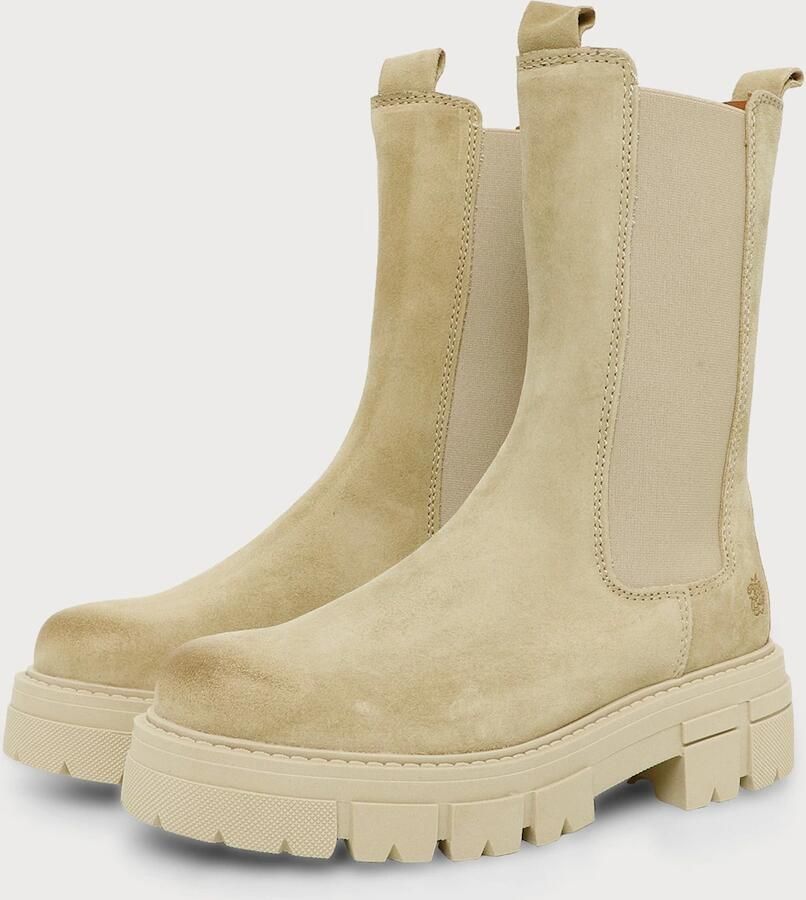 Apple of Eden Chelsea boots 'CHER' beige - Foto 2