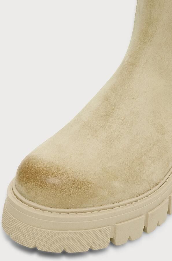 Apple of Eden Chelsea boots 'CHER' beige - Foto 3