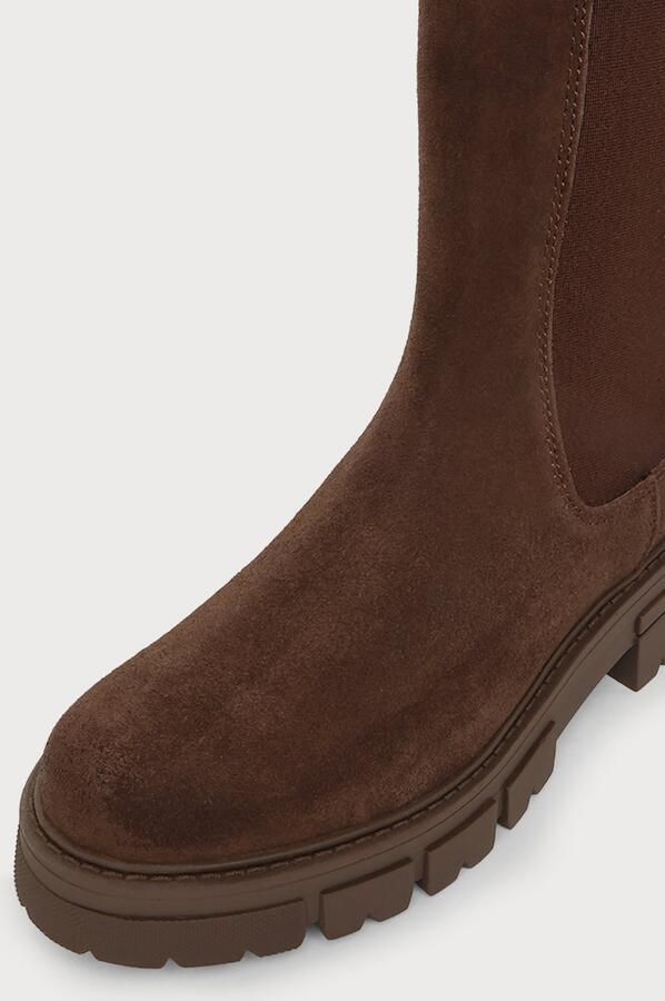 Apple of Eden Chelsea boots 'CHER' chocoladebruin - Foto 3