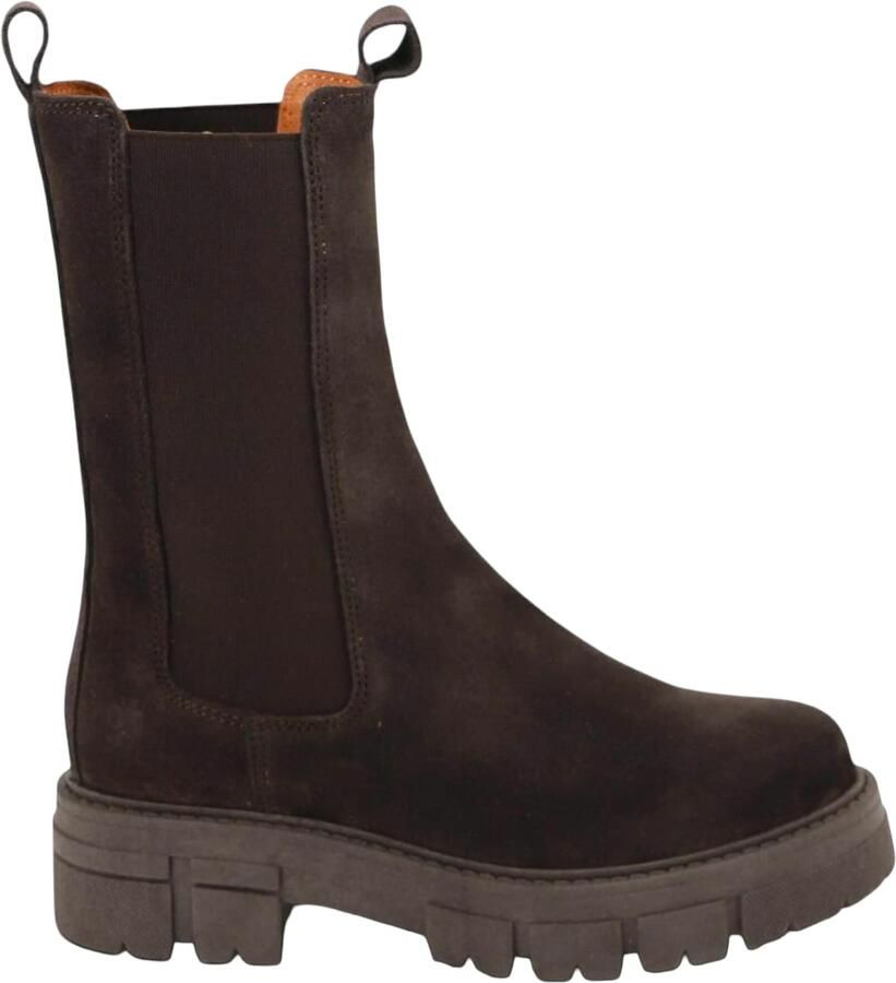 Apple of Eden Chelsea boots 'CHER' donkerbruin - Foto 3