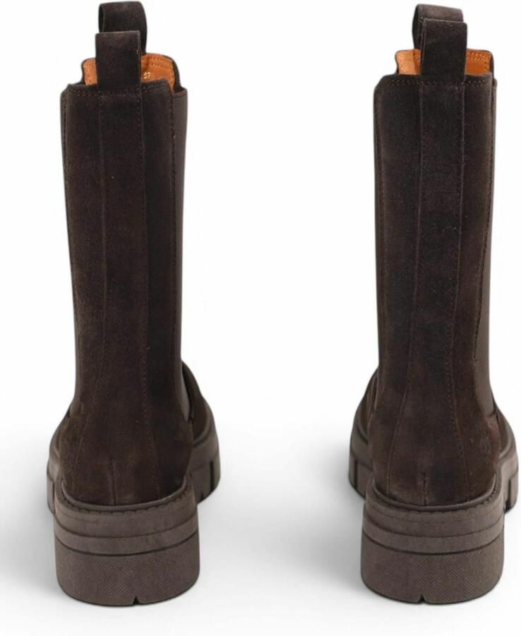 Apple of Eden Chelsea boots 'CHER' donkerbruin - Foto 5