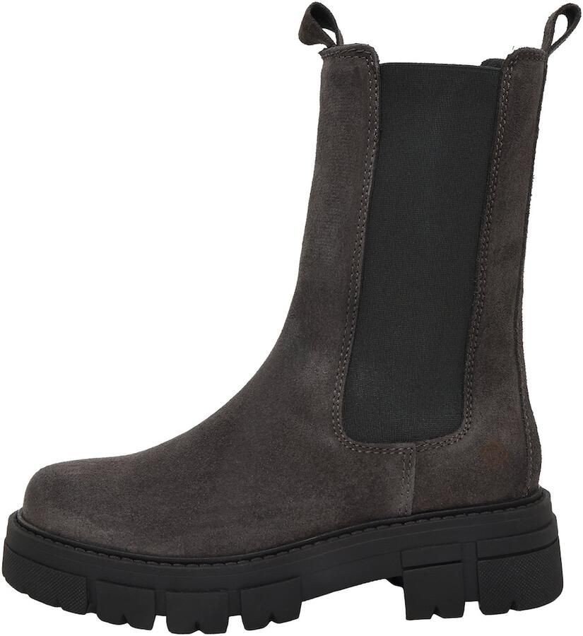 Apple of Eden Chelsea boots 'CHER' donkergrijs