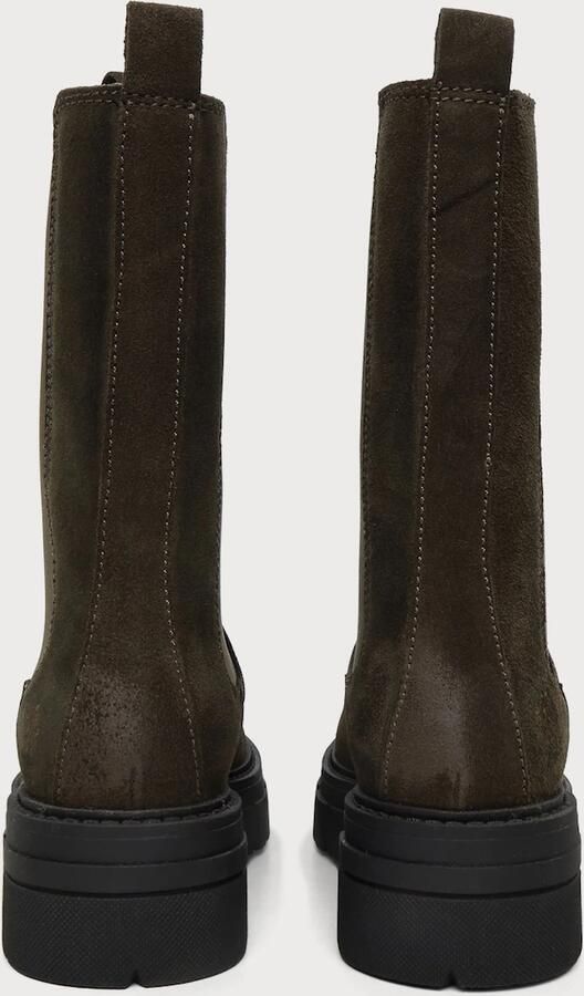 Apple of Eden Chelsea boots 'CHER' donkergroen - Foto 4