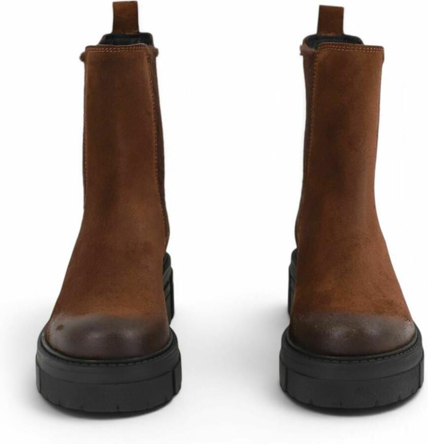 Apple of Eden Chelsea boots 'CONNY' bruin chocoladebruin - Foto 2