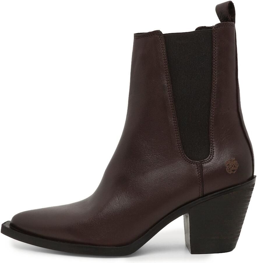 Apple of Eden Chelsea boots 'SOL' donkerbruin