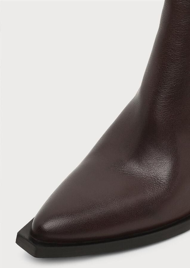Apple of Eden Chelsea boots 'SOL' donkerbruin - Foto 3