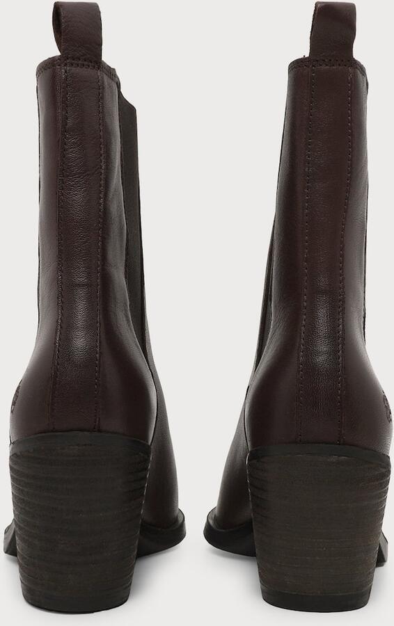 Apple of Eden Chelsea boots 'SOL' donkerbruin - Foto 4