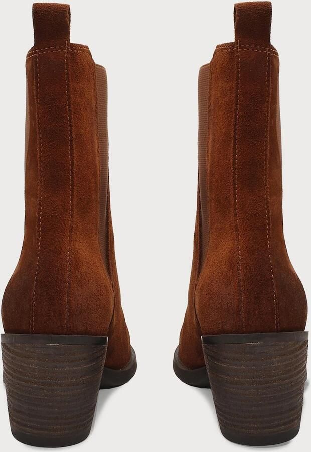 Apple of Eden Chelsea boots 'SOL' kastanjebruin - Foto 4