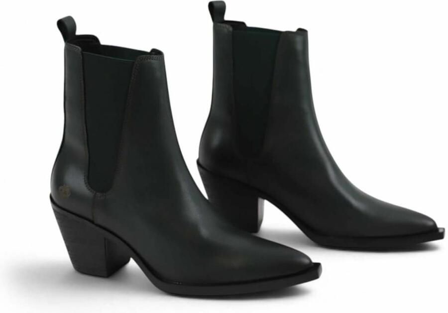Apple of Eden Chelsea boots 'SOL' zwart - Foto 4
