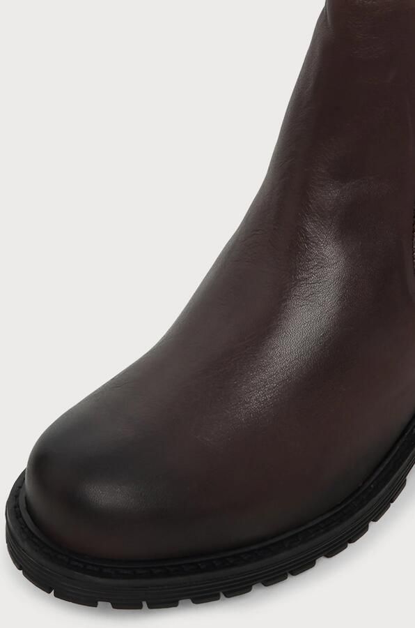 Apple of Eden Chelsea boots 'STELLA' chocoladebruin - Foto 5