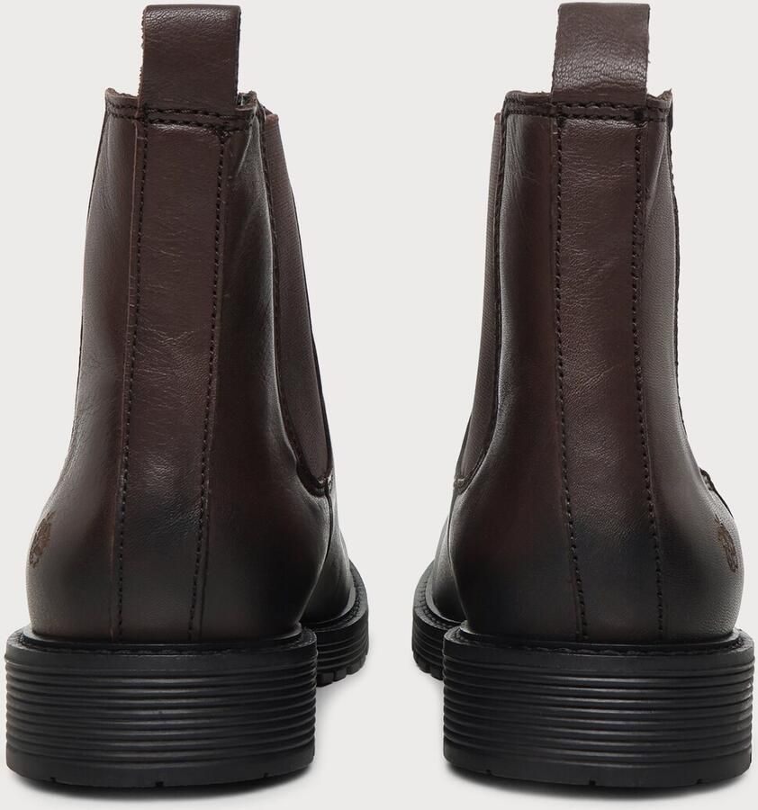 Apple of Eden Chelsea boots 'STELLA' chocoladebruin - Foto 2