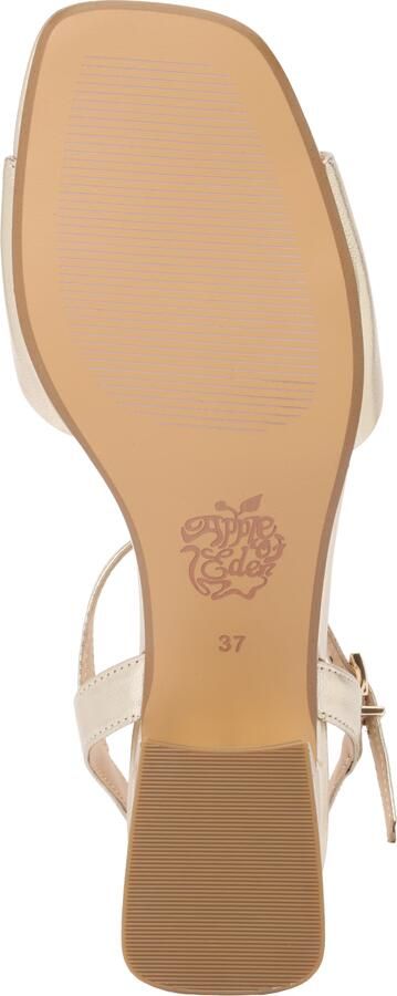 Apple of Eden Sandalen met riem 'FLORE 21' champagne - Foto 3