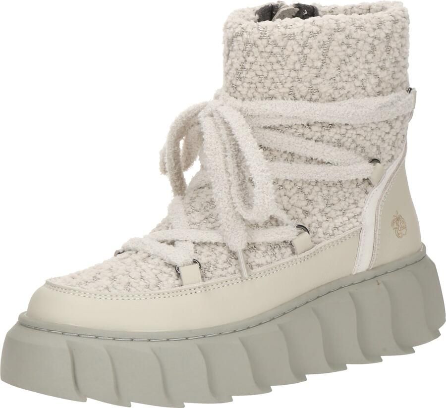 Apple of Eden Veterlaarsjes 'BELLONA' offwhite