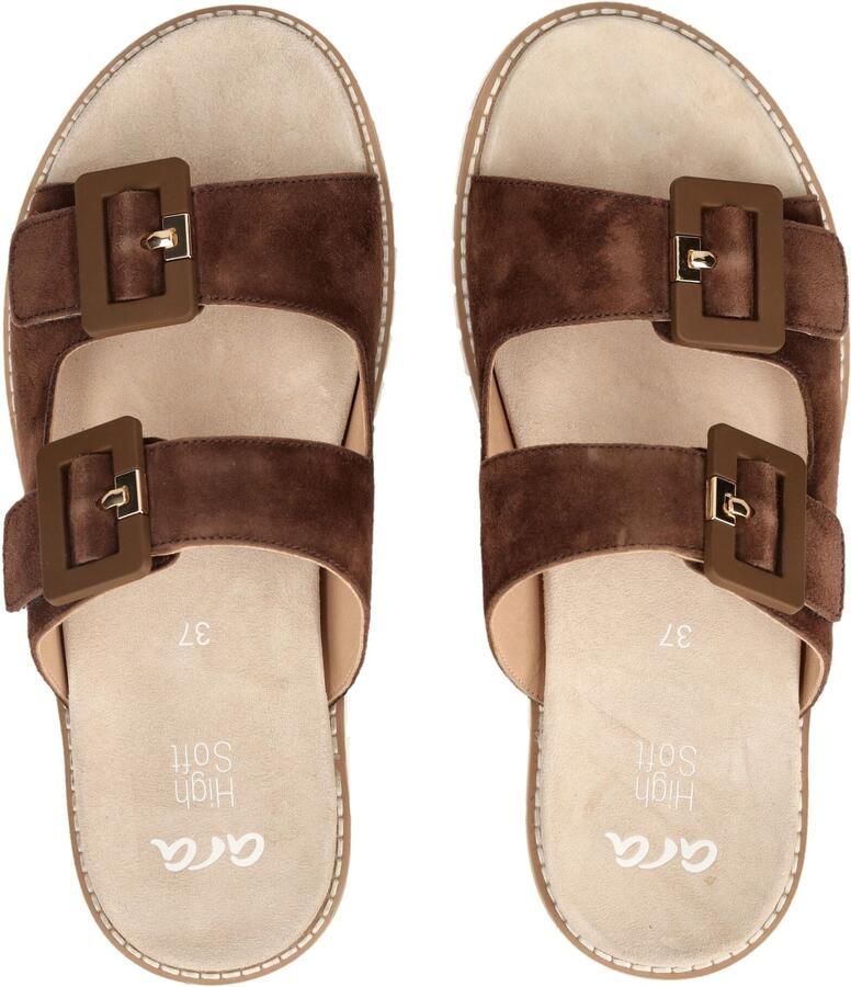 Ara dames slippers bruin - Foto 6
