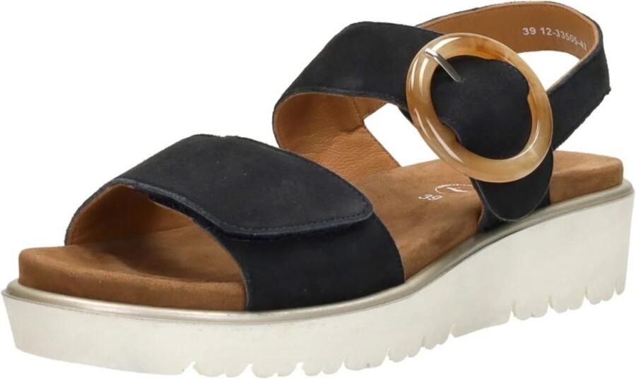 Ara Sandalen Bilbao Wig sandalen plateau sandalen met klittenbandsluitingen G-wijdte - Foto 3