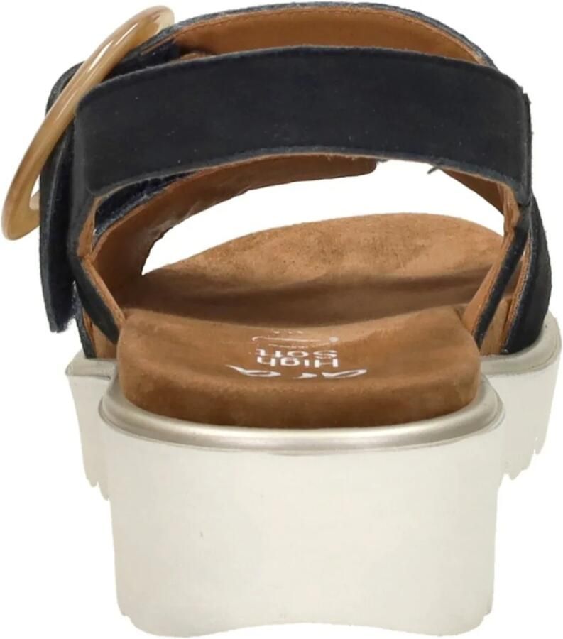 Ara Sandalen Bilbao Wig sandalen plateau sandalen met klittenbandsluitingen G-wijdte - Foto 5