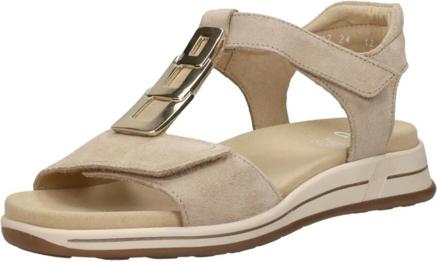 Ara Osaka-S Sandalen Plat Beige - Foto 6